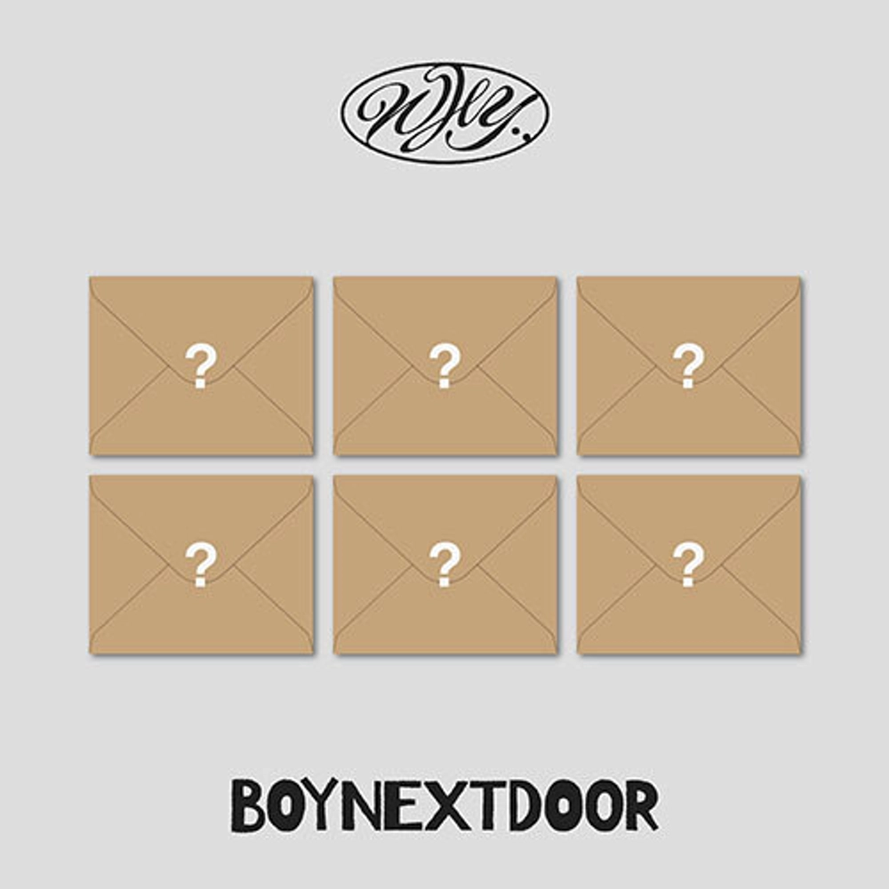 Альбом BOYNEXTDOOR — 1st EP [WHY..] (LETTER ver.)