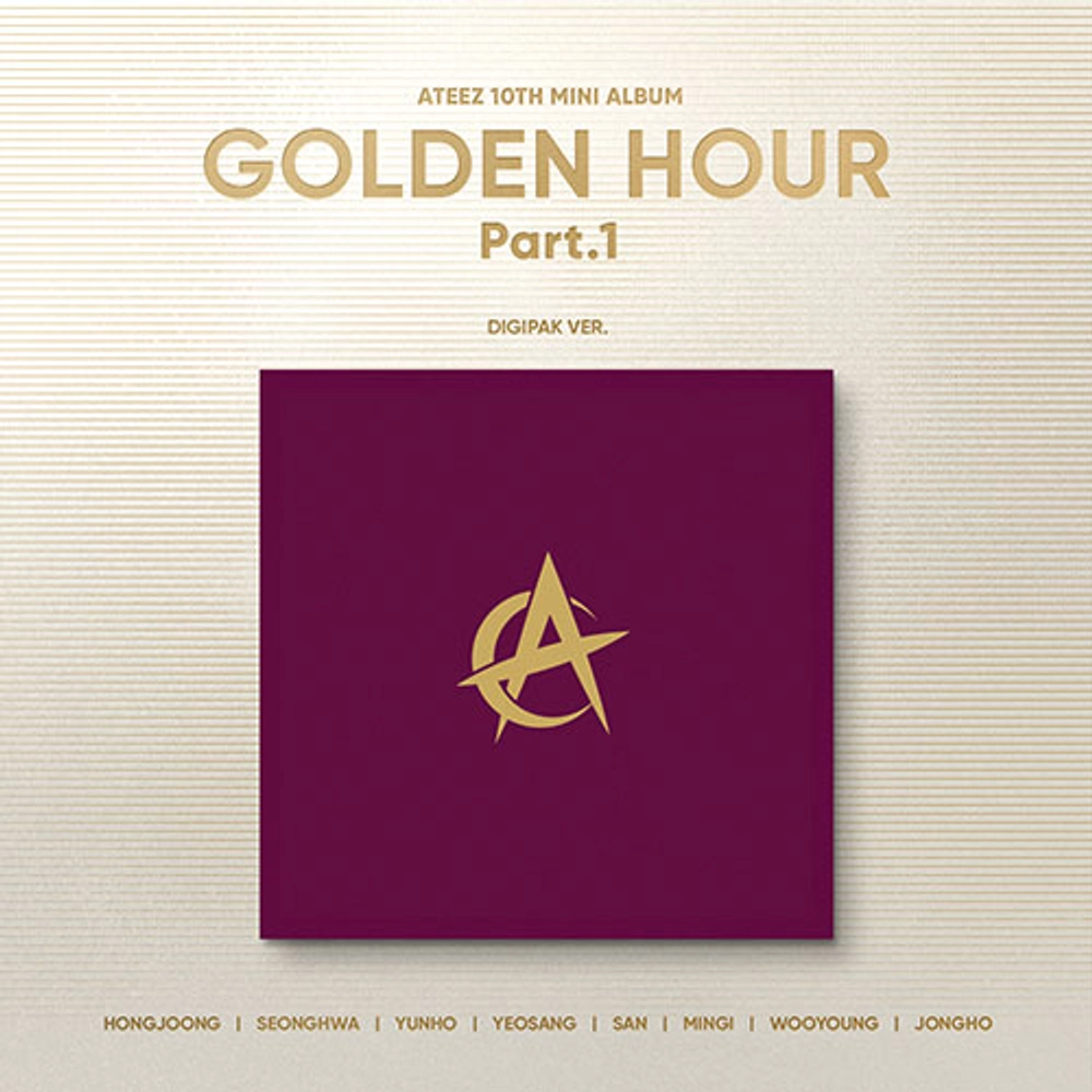 Альбом ATEEZ — GOLDEN HOUR : Part.1 (Digipak VER.)