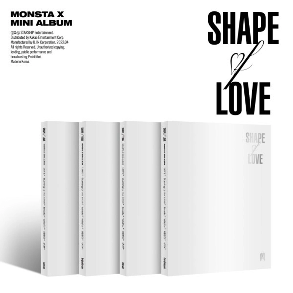 Альбом MONSTA X — SHAPE of LOVE