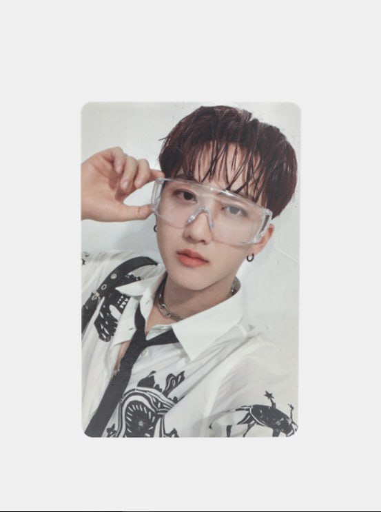 Фотокарта Чанбина Stray Kids — christmas evel