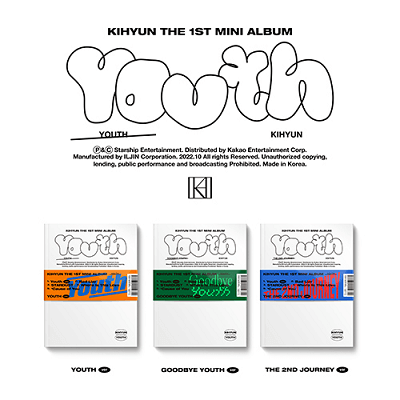 MONSTA X KIHYUN THE 1ST MINI ALBUM YOUTH