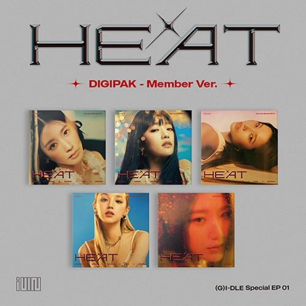 Альбом (G)I-DLE — HEAT (DIGIPAK Ver.)