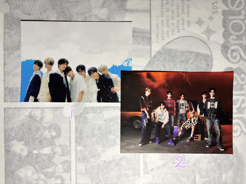 Открытка Enhypen — Orange blood (Weverse Shop)